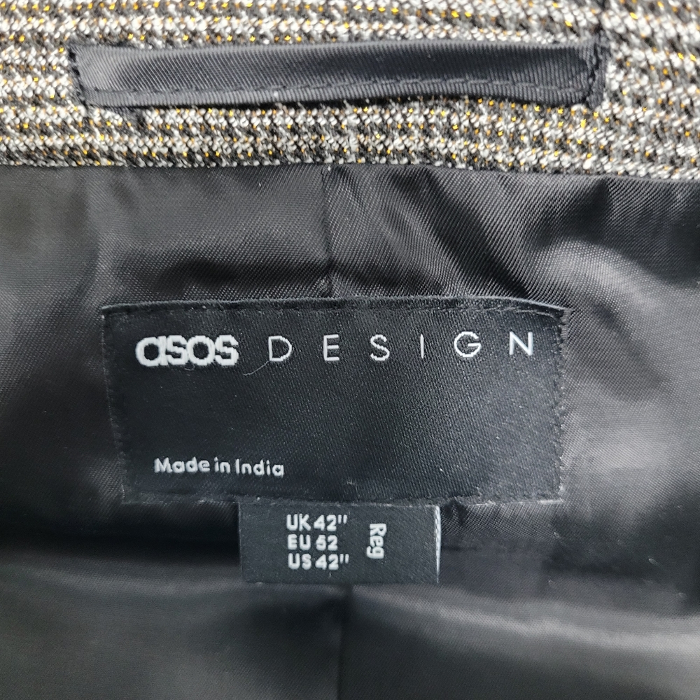 CISOS DESIGN Men's Suit Jacket, 42R - Picture 6 of 12